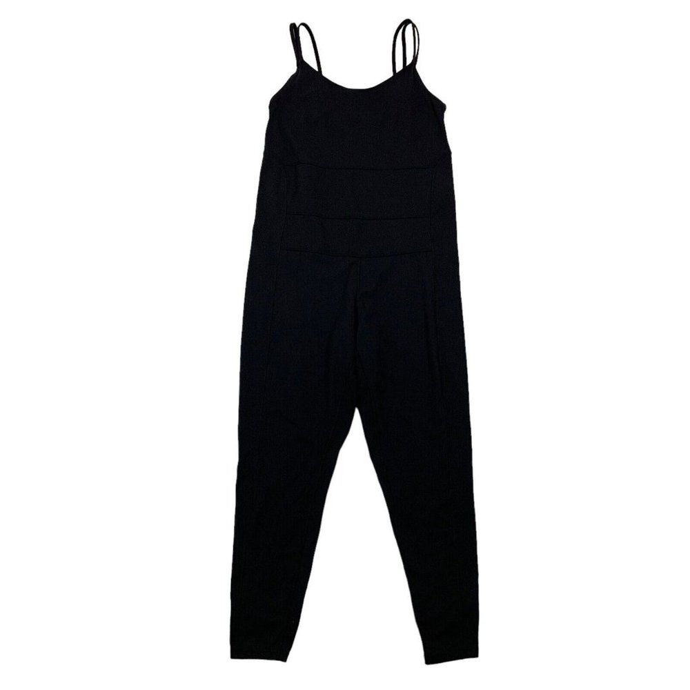 Universal Standard The Game Next To Naked Jumpsuit Medium 18/20 Black